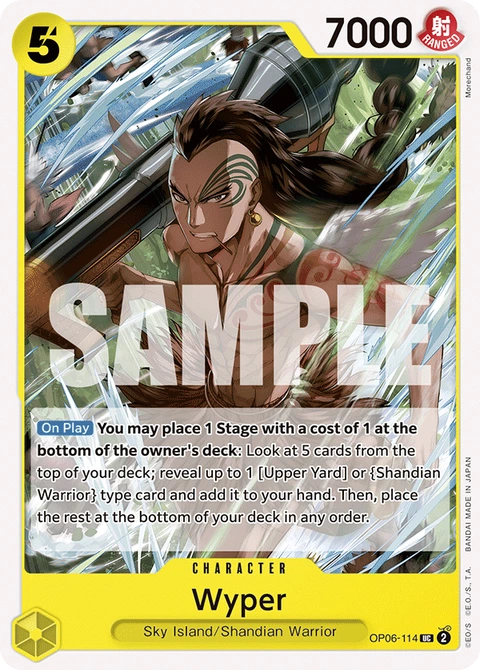 Wyper - One Piece Card Game card