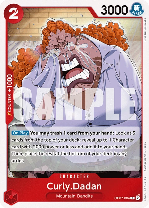 Curly.Dadan - One Piece Card Game card