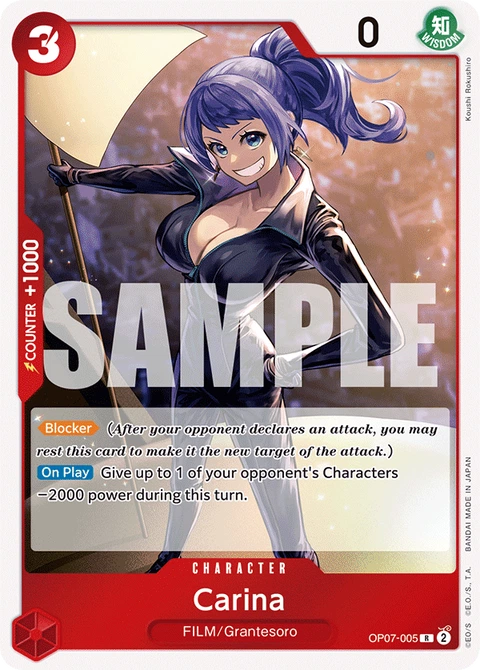 Carina - One Piece Card Game card