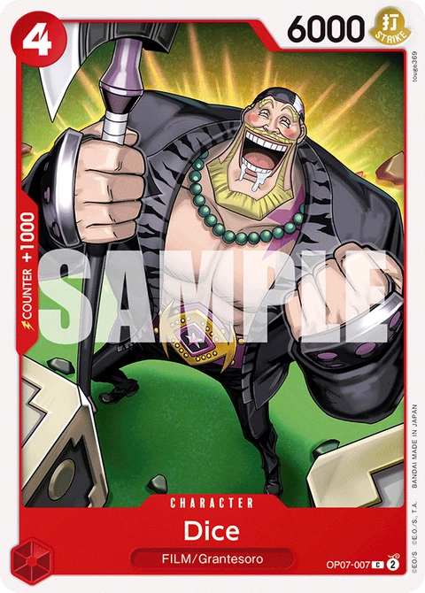 Dice - One Piece Card Game card