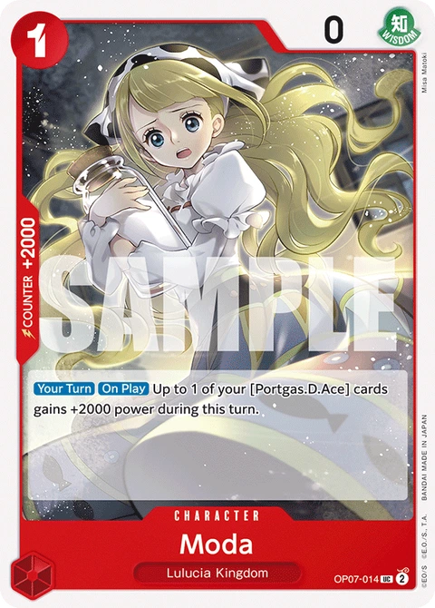 Moda - One Piece Card Game card
