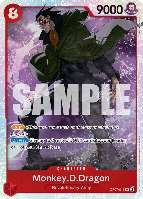Monkey.D.Dragon - One Piece Card Game card