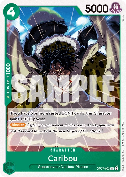 Caribou - One Piece Card Game card