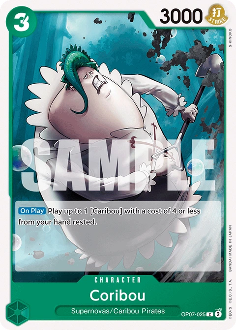 Coribou - One Piece Card Game card
