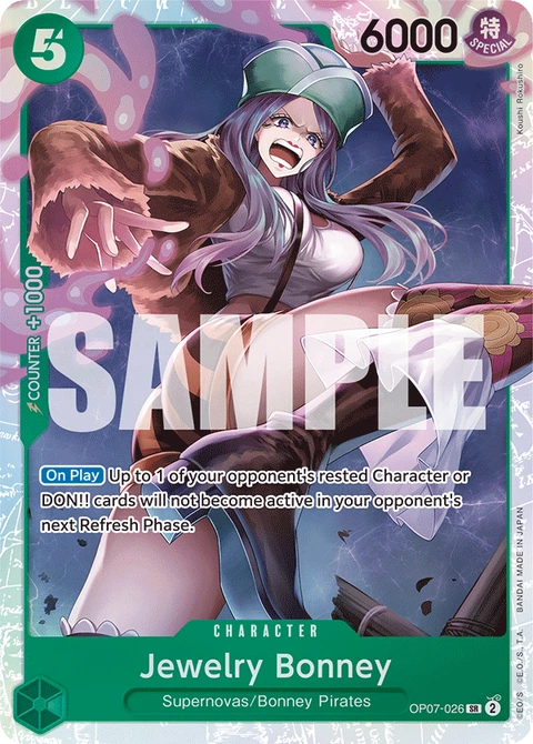 Jewelry Bonney - One Piece Card Game card