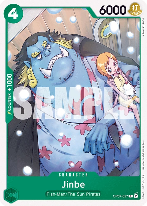 Jinbe - One Piece Card Game card