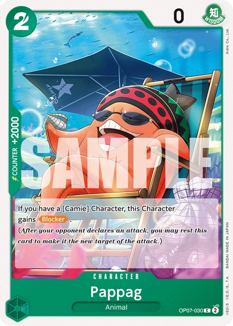 Pappag - One Piece Card Game card