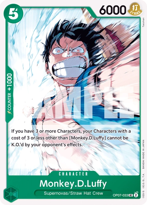 Monkey.D.Luffy - One Piece Card Game card