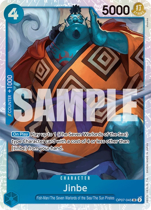 Jinbe - One Piece Card Game card