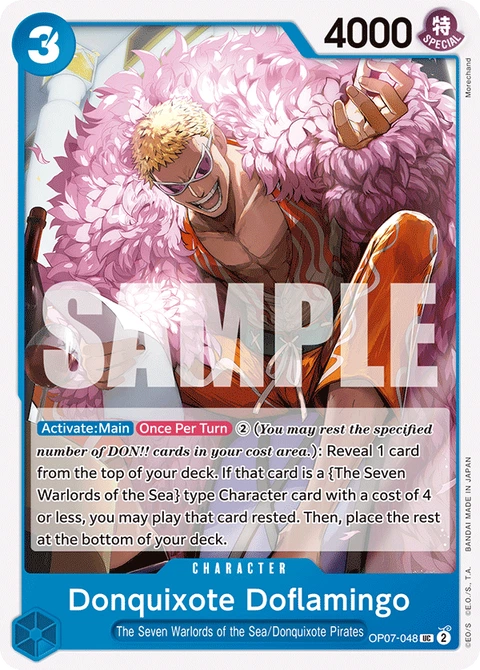 Donquixote Doflamingo - One Piece Card Game card
