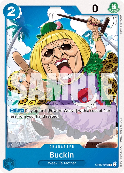 Buckin - One Piece Card Game card