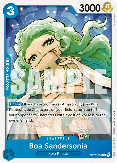 Boa Sandersonia - One Piece Card Game card