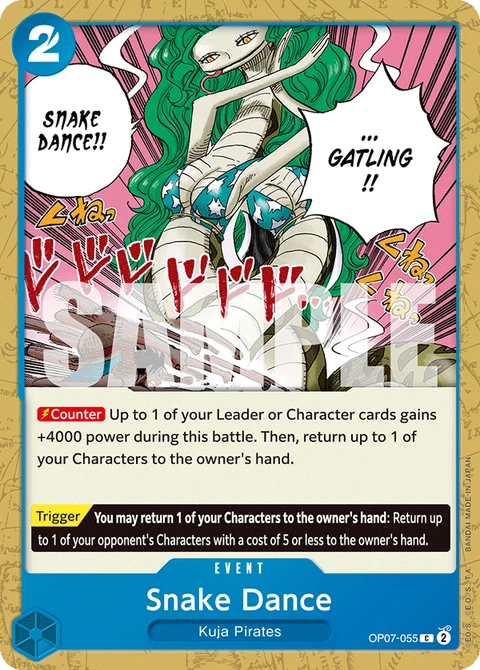 Snake Dance - One Piece Card Game card