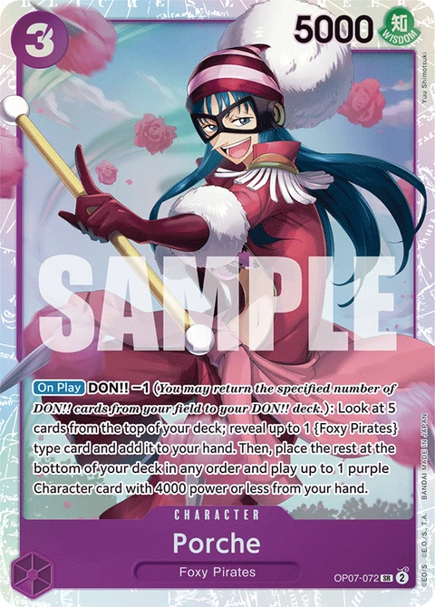 Porche - One Piece Card Game card