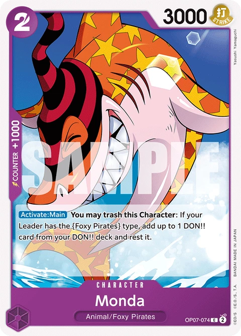 Monda - One Piece Card Game card