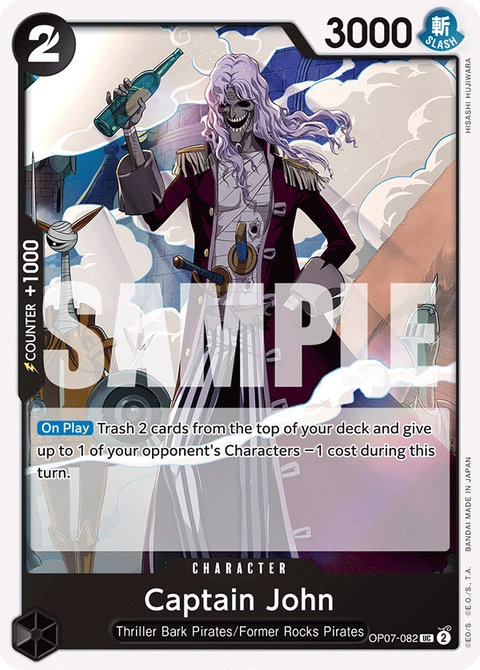 Captain John - One Piece Card Game card