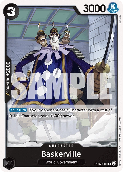 Baskerville - One Piece Card Game card