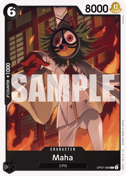 Maha - One Piece Card Game card