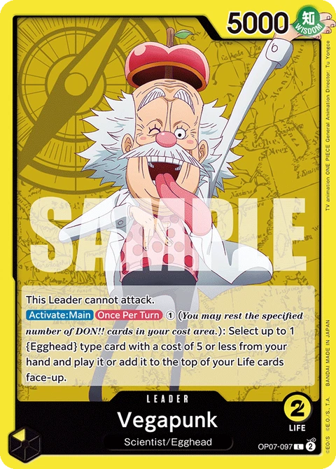 Vegapunk - One Piece Card Game card