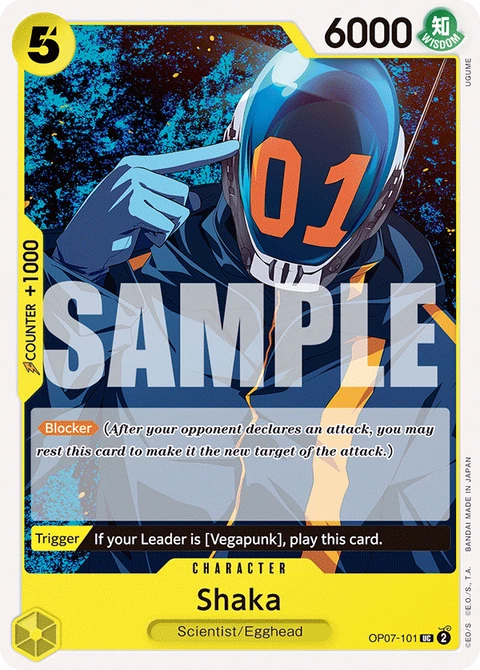 Shaka - One Piece Card Game card