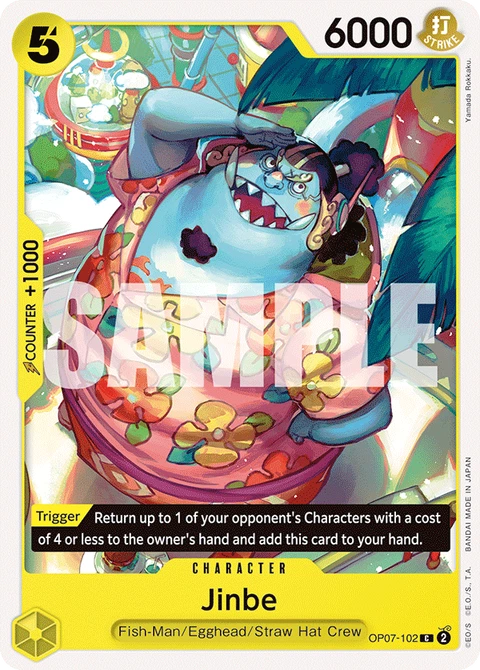 Jinbe - One Piece Card Game card