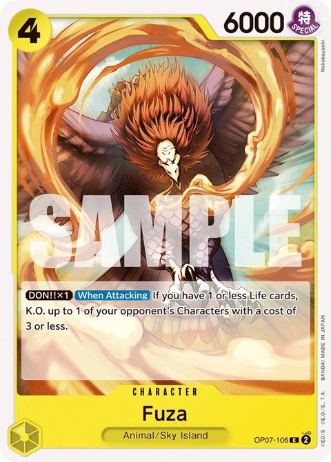 Fuza - One Piece Card Game card