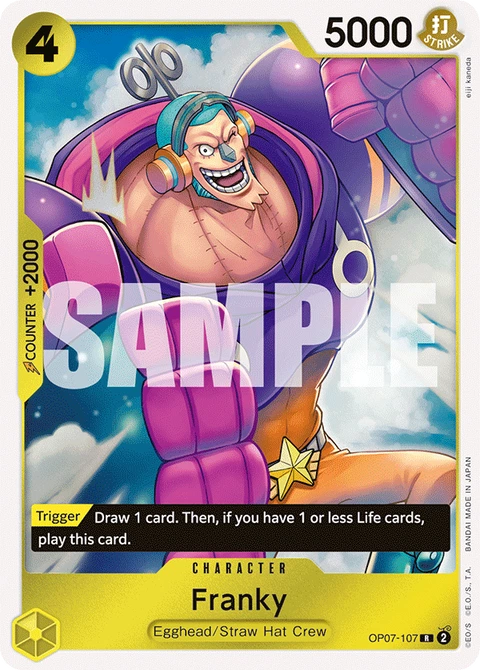 Franky - One Piece Card Game card