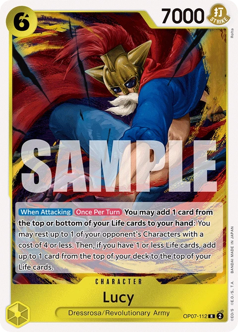 Lucy - One Piece Card Game card