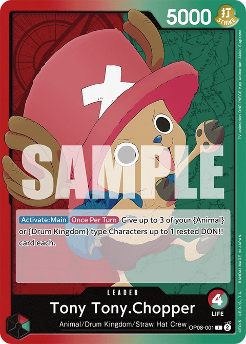 Tony Tony.Chopper, One Piece Card Game Leader