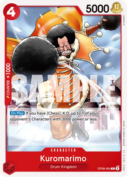 Kuromarimo - One Piece Card Game card