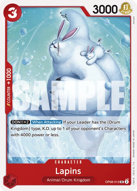 Lapins - One Piece Card Game card