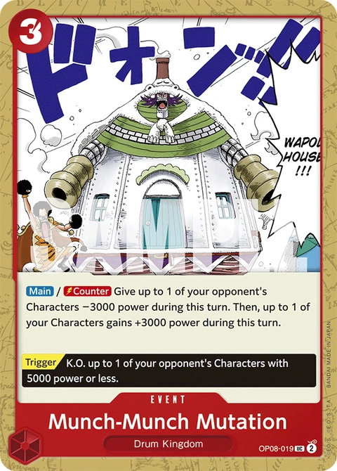 Munch-Munch Mutation - One Piece Card Game card