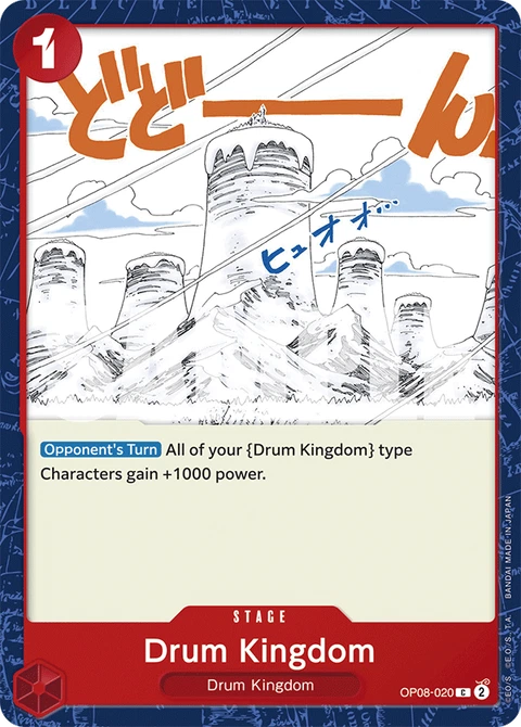 Drum Kingdom - One Piece Card Game card