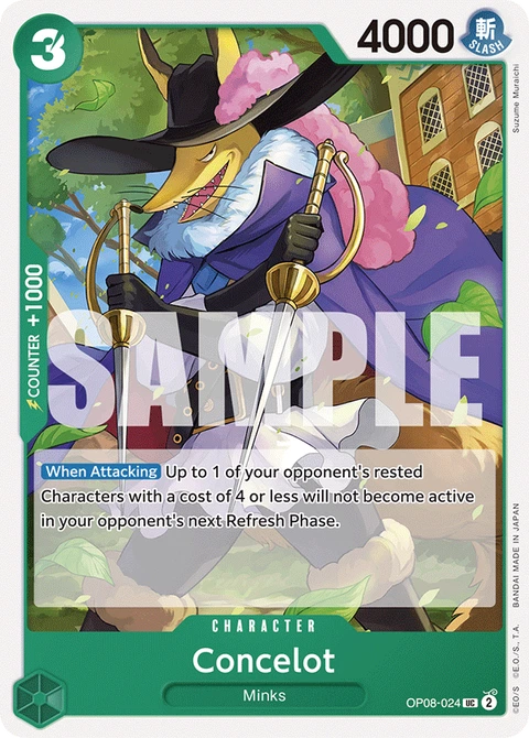 Concelot - One Piece Card Game card