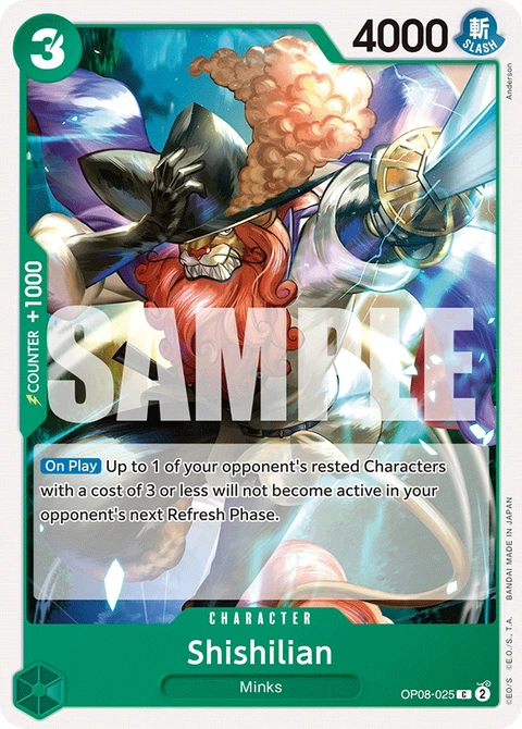 Shishilian - One Piece Card Game card