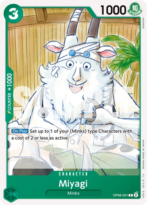 Miyagi - One Piece Card Game card