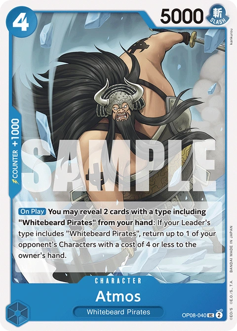 Atmos - One Piece Card Game card
