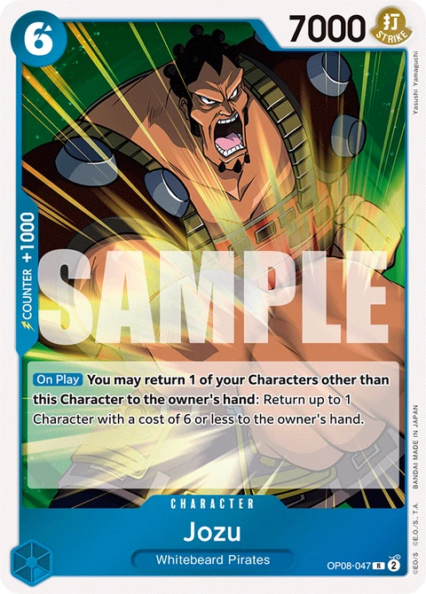 Jozu - One Piece Card Game card