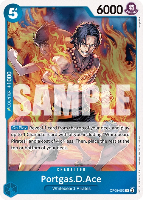 Portgas.D.Ace - One Piece Card Game card