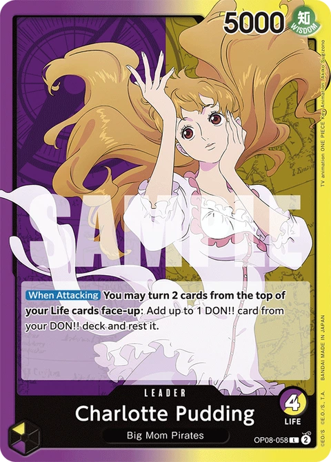 Charlotte Pudding - One Piece Card Game card