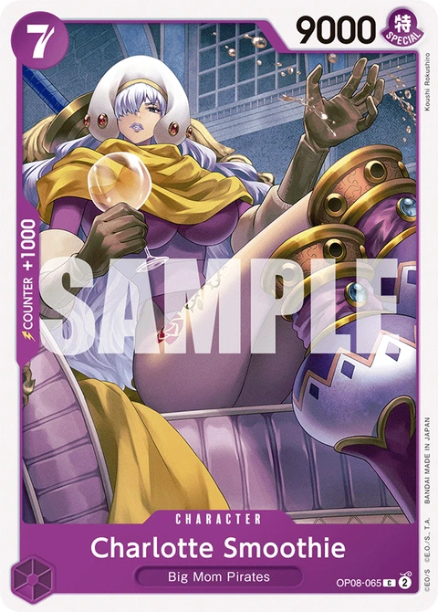 Charlotte Smoothie - One Piece Card Game card