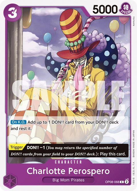 Charlotte Perospero - One Piece Card Game card