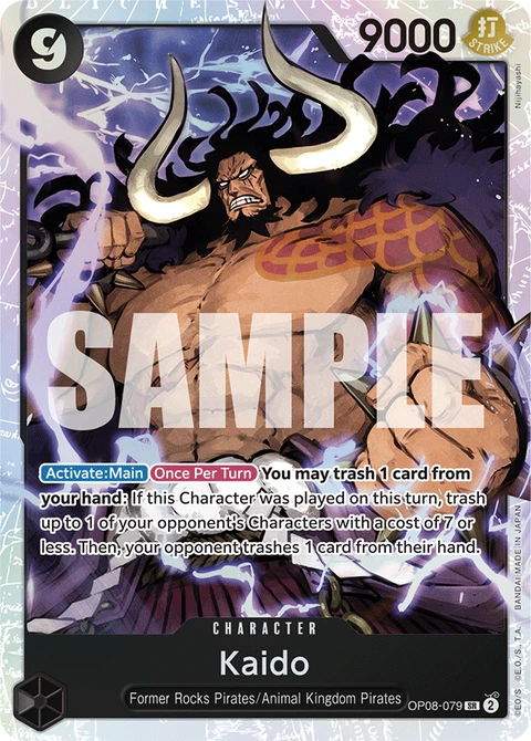 Kaido - One Piece Card Game card