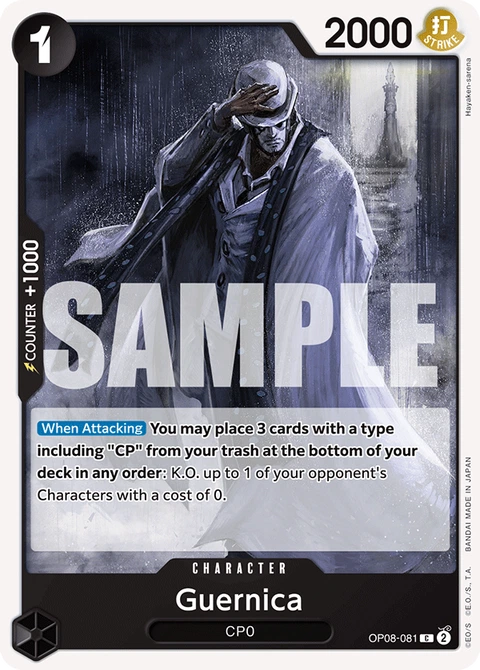 Guernica - One Piece Card Game card