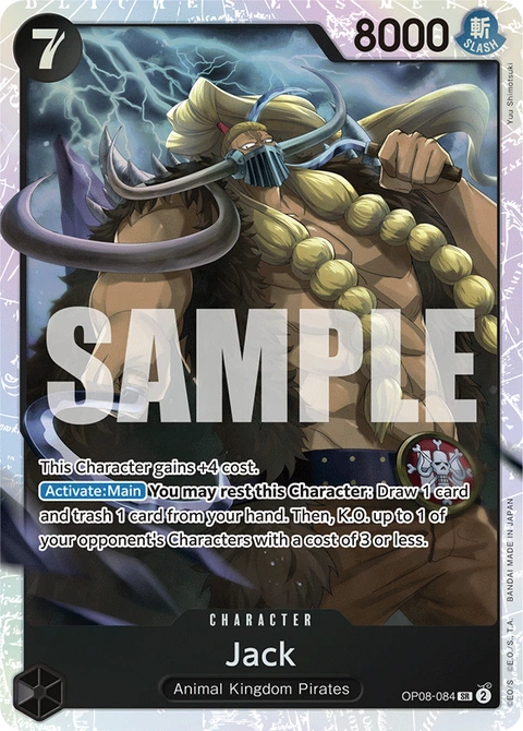 Jack - One Piece Card Game card