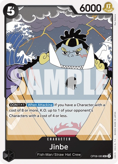 Jinbe - One Piece Card Game card
