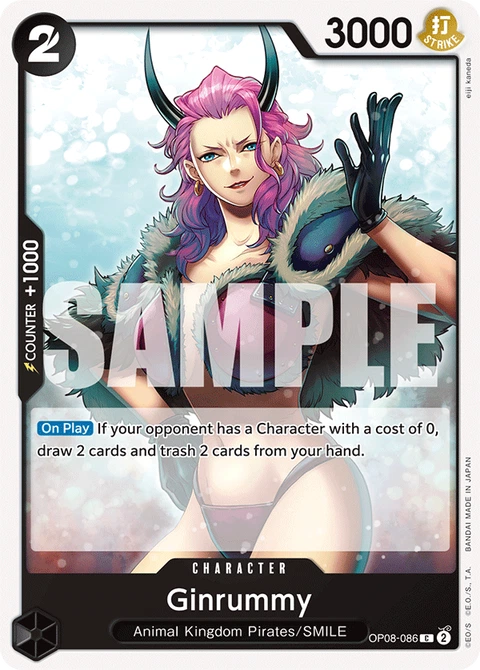 Ginrummy - One Piece Card Game card