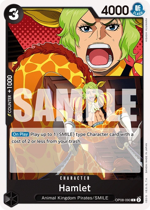 Hamlet - One Piece Card Game card