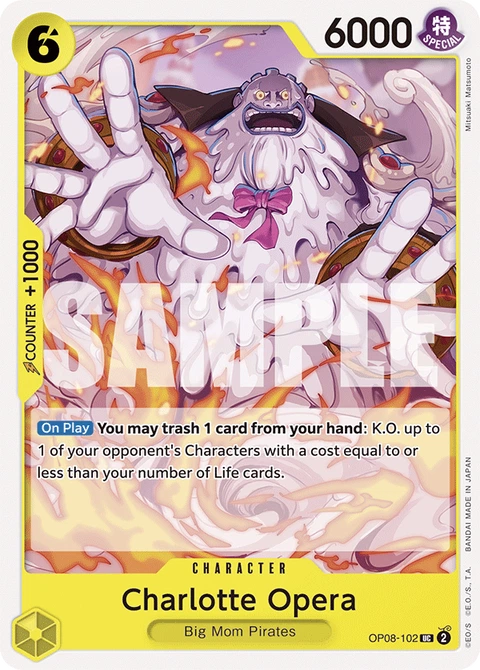 Charlotte Opera - One Piece Card Game card