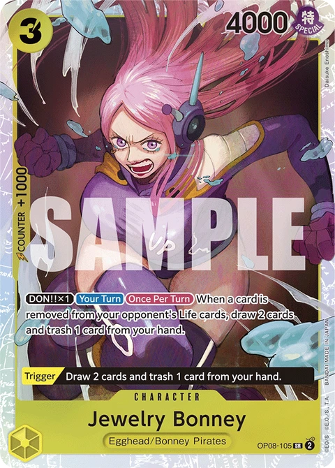 Jewelry Bonney - One Piece Card Game card